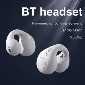 หูฟังแบบหนีบ T75 TWS หูฟังตัดเสียงรบกวนแบบกระดูก หูฟังไร้สายสำหรับเล่นกีฬา สำหรับสมาร์ทโฟน - Product Image 5