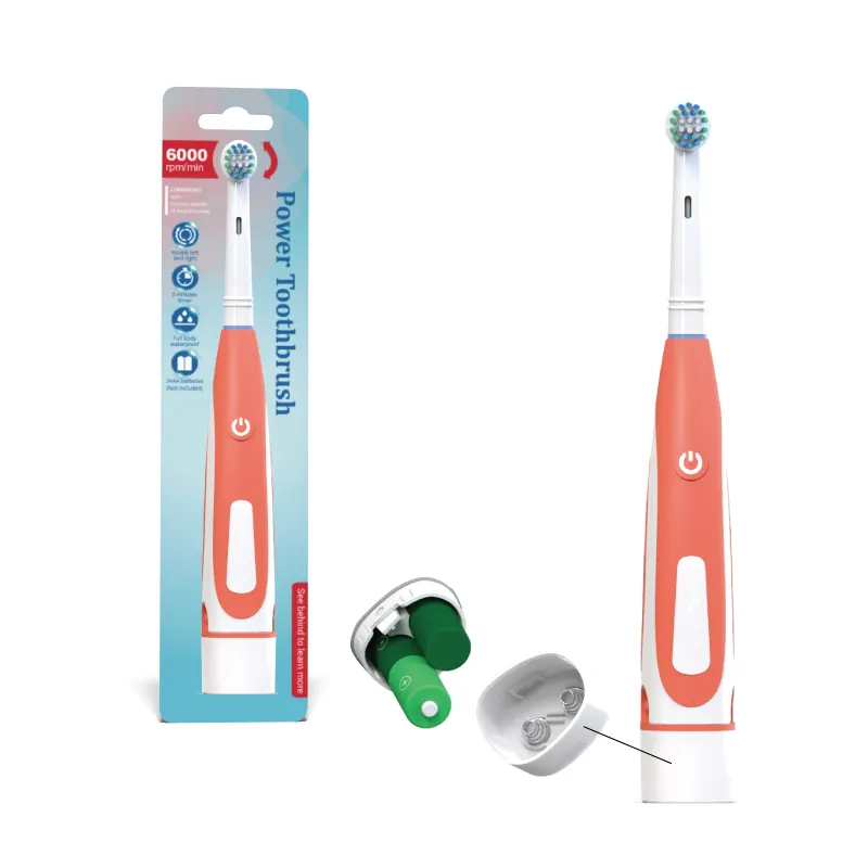 HONGLONG Factory Bestseller Elektrische Reise zahnbürste Hochwertige elektrische orale tragbare Batterie Power Zahnbürste
