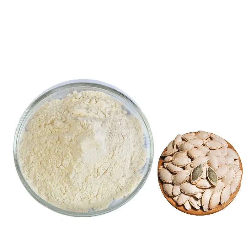 Protein Organik Biji Labu Ditekan Dingin Kualitas Tinggi Bubuk Protein Vegan Bubuk Protein Labu 60%