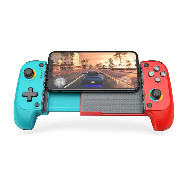 Mobile Game Controller for PUBG/Honor of Kings RGB Light,Support Play PS Remote Play, Xbox Cloud and More