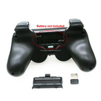 Manette analogique sans fil 2,4 GHz, mini joystick 2 en 1, manette de jeu pour 2 joueurs, USB non inclus, batterie non incluse pour PC, console de jeu MAME