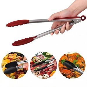 Los Más Vendidos, Tres Monkeys, Pinzas de Cocina de Silicona Ecológicas de Primera Calidad con Mango Largo, Diseño Moderno, Juego en Stock, Color Personalizado, Para el Hogar - Product Image 2