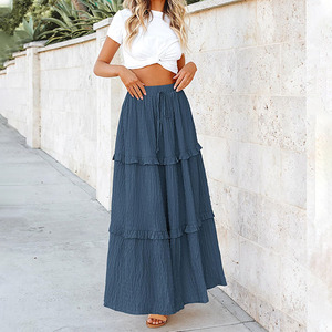 <span class=keywords><strong>Jupe</strong></span> <span class=keywords><strong>longue</strong></span> d'été sur mesure pour femme 2026 – Élégante <span class=keywords><strong>jupe</strong></span> mi-<span class=keywords><strong>longue</strong></span> évasée taille haute pour cocktail, soirée ou invitée de <span class=keywords><strong>mariage</strong></span> - Product Image 4