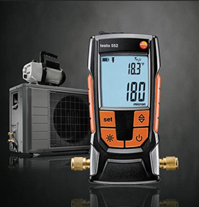 Testo 552 Manômetro Digital de Vácuo para Refrigeração e Ar Condicionado com Bluetooth - Product Image 2