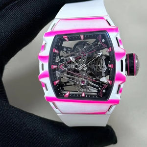 Reloj deportivo con caja de fibra de carbono, movimiento mecánico automático, pantalla luminosa, resistente al agua, manecillas de alta calidad - Product Image 1