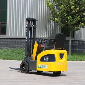 מלגזה חשמלית חדשה של Hongqian דגם 2023, סוללת עופרת-חומצה, הנעה אחורית, אורך מזלג 750 מ', צמיגים מלאים, מיוצר בהביי, סין - Product Image 2