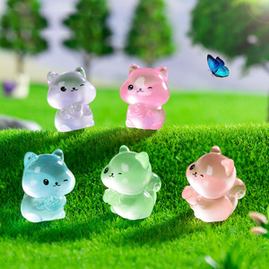 Mini <span class=keywords><strong>Animales</strong></span> <span class=keywords><strong>de</strong></span> Resina Luminosos, Figuras <span class=keywords><strong>de</strong></span> Ardillas <span class=keywords><strong>de</strong></span> Resina en Miniatura, Manualidades para Casa <span class=keywords><strong>de</strong></span> Muñecas, Micro Jardín <span class=keywords><strong>de</strong></span> Hadas, Macetas - Product Image 6