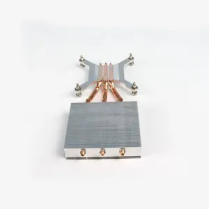 Professional Manufacturer 40W Laptop Heat Sink Industry Computer Heat Sink with Copper Heat pipe