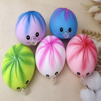 Jouets Squishies, Jouets Anti-Stress à Remontée Lente, Jouets à Presser, Jouets Souples en Caoutchouc Personnalisables