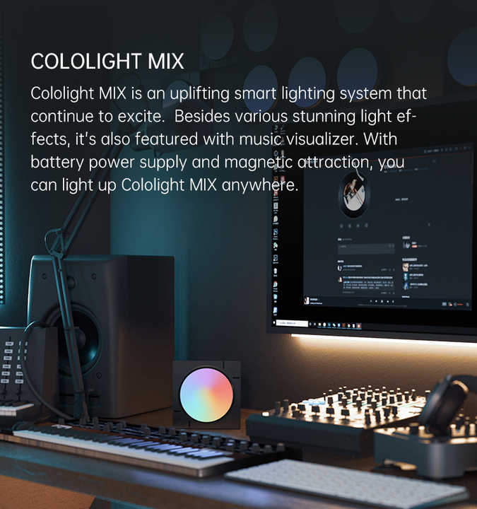 Cololight CL165 System Decoration, 0.5 W, Multi-Coloured Stone Set Enhanced (1 x Stone Base, 5 x Extension