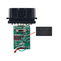 Cable de Diagnóstico Automotriz Transfronterizo para KKL 4091 con Interruptor VW ECU SCAN FT232RL, Compatible con Vehículos de 12V