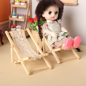Modèle miniature 12, mini modèle d'une chaise <span class=keywords><strong>de</strong></span> loisirs pour la pause déjeuner et le <span class=keywords><strong>repos</strong></span>, <span class=keywords><strong>maison</strong></span> <span class=keywords><strong>de</strong></span> poupée Ob11 - Product Image 3