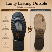 CHENO OEM ODM Fabricant de bottes de cowboy occidentales pour hommes de haute qualité, brodées, à bout pointu et mi-mollet