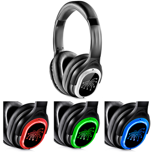 หูฟังไร้สายแบบครอบหู HIFI RF998B สำหรับงานปาร์ตี้ พร้อมไฟเรืองแสงสวยงาม - Product Image 5