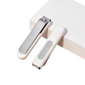 Coupe-ongles professionnel en acier inoxydable robuste à prix de gros, à ouverture large droite/courbe pour ongles de pieds - Product Image 1