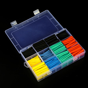 Kit de 560 Gaines Thermorétractables avec 530 Manchons Colorés Rouge, Noir, Bleu - Ensemble de Réparation de Connecteurs Étanches pour Câblage Automobile - Product Image 2