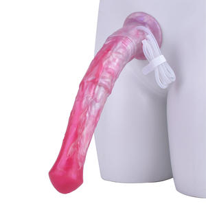 Yocy212 Drie Maten Siliconen Dier Dildo Paard Penis Spuitende Masturbator Met Zuignap Voor Vrouwen - Product Image 6