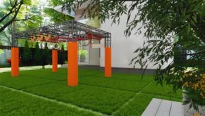 Équipement de parcours d'obstacles professionnel OCR <span class=keywords><strong>Ninja</strong></span> <span class=keywords><strong>Warrior</strong></span> pour jardin, vente directe d'usine pour adolescents et adultes - Product Image 3