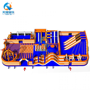 Commercieel Op Maat Gemaakt Gigantisch Pvc Opblaasbaar Themapark Voor Kinderen En Volwassenen Outdoor Pretpark Met Blower - Product Image 6