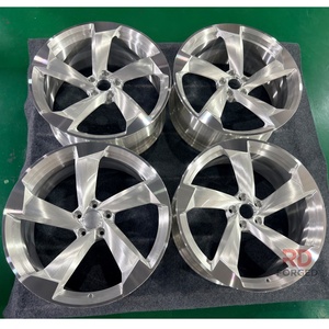 Jantes forgées monobloc brossées 5x112 Sport 5 <span class=keywords><strong>Rotor</strong></span> pour <span class=keywords><strong>Audi</strong></span> B8.5 S5 S4 S3 8v Q8 A8 RS5 RS6 RS7 <span class=keywords><strong>A3</strong></span> A4 A7 A5 Coupé TT A6-C7 - Product Image 2