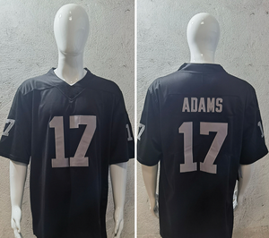 Toptan Dikişli Amerikan Futbolu Formaları Yeni Sezon # 2 Jeanty # 89 Bowers # 17 Adams Las Vegas Raiders İşlemeli Formalar - Product Image 4