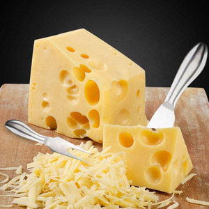 Wholesale Butter Cheese <b>Tools</b> Full Stainless Steel 6pcs Cheese Slicer Knives Cheese Cutter Spreaders in Gift Box - Product Image 4