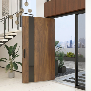 Uviton Modern American Design House Front Pivot <strong>Door</strong> Large Entrance Modern Entry <strong>Door</strong> Security <strong>Doors</strong> for Houses Exterior - Product Image 1