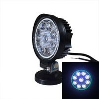 Lampu Kerja Dua Warna Langsung dari Pabrik, Halo Lampu Peringatan Kecerahan Ultra Tinggi, Tahan Air IP68, Rumah Lampu Aluminium Die-cast 6500