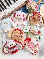 100% authentique, 6 pièces/boîte, figurine de jouet originale de la série Samuel Snowy Night Tea Party, poupée en vinyle, boîte aveugle
