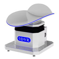 JIAYI Simulateur de jeu VR 9D de réalité virtuelle de haute qualité pour salle de jeux VR, type toboggan de ski, avec sièges individuels pour cinéma et arcade