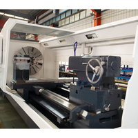 Torno CNC de Gran Tamaño YIDA CK61125x4000 con Control GSK FANUC Siemens, Torno CNC de Bancada Plana Totalmente Automático
