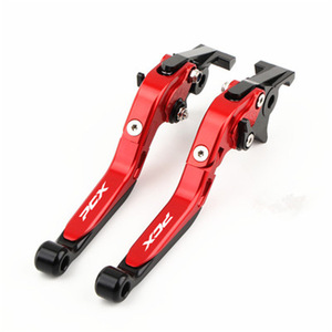 Livraison gratuite moto cnc aluminium anodisé <span class=keywords><strong>levier</strong></span> de <span class=keywords><strong>frein</strong></span> d'embrayage pliant pièces d'extension pour Honda PCX160 PCX 160 2021-2023 - Product Image 5