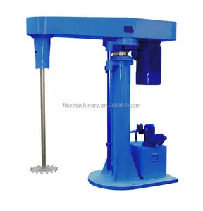 High Efficiency Double Shaft Dual High Speed Dispersion Paint Disperser And Mixer