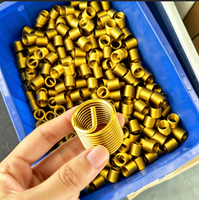 Wire Thread Insert Phosphor Bronze Tanged Type Avoid Galvanic Corrosion When Assembled With Aluminum Alloy