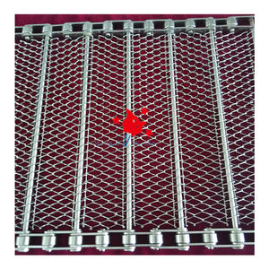 CE Sertifikalı Anti-Bakteriyel Paslanmaz Çelik Tel Örgü Bantlı 2 Katmanlı Yeni Tasarım Ayarlanabilir Hızlı Rulolu Konveyör (Restoranlar İçin) - Product Image 3