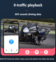 Pantalla Inteligente para Motocicleta de 6.25 Pulgadas, Cámara Delantera 1080P, Cámara Trasera, Resistente al Agua IP65, CarPlay, Presión de Neumáticos, GPS, EIS, Antivibración