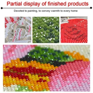 Pintura de Diamantes 5D Personalizada al por Mayor 2026, Set de Pintura de Diamantes para Adultos, Impresión en Lienzo DIY, Arte de Diamantes - Product Image 3