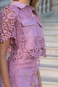 ADYABY <strong>2026</strong> Trending <strong>Fashion</strong> Mermaid Dress Women's Summer Hollow Out Lace Floral MiDi Party <strong>Wear</strong> with Buttons Belt - Product Image 4