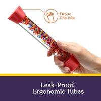 Lot de 5 tubes sensoriels en PVC colorés pour jeu sensoriel, avec mouvement de gouttelettes et mouvement liquide, jouet à bulles, couleurs personnalisables