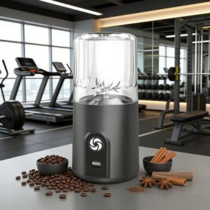 Licuadora Portátil de 260 ml, Ligera, a Prueba de Fugas, Libre de BPA, para Hacer Smoothies al Aire Libre, Trituradora de Hielo, Multifuncional, Recargable por USB - Product Image 2