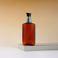 Lotion personnalisée haut de gamme avec pompe, contenant en plastique PETG de 100 ml, pour shampoing et gel douche, logo personnalisé OEM