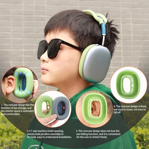Adecuado para Apple <span class=keywords><strong>AirPods</strong></span> Max funda protectora para auriculares, funda para <span class=keywords><strong>diadema</strong></span>, funda mejorada para auriculares - Product Image 6