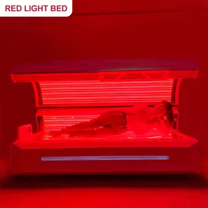 Réduction de graisse corps complet 0 Emf Pbm thérapie lit de lumière rouge 660nm 850nm lit de thérapie par lumière rouge pour un usage domestique