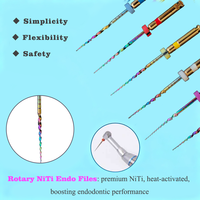 Limes endodontiques rotatives électriques en Nickel-Titane Ai Oral, compatibles turbine, coupe lisse, qualité A+, certifiées CE ISO Classe I
