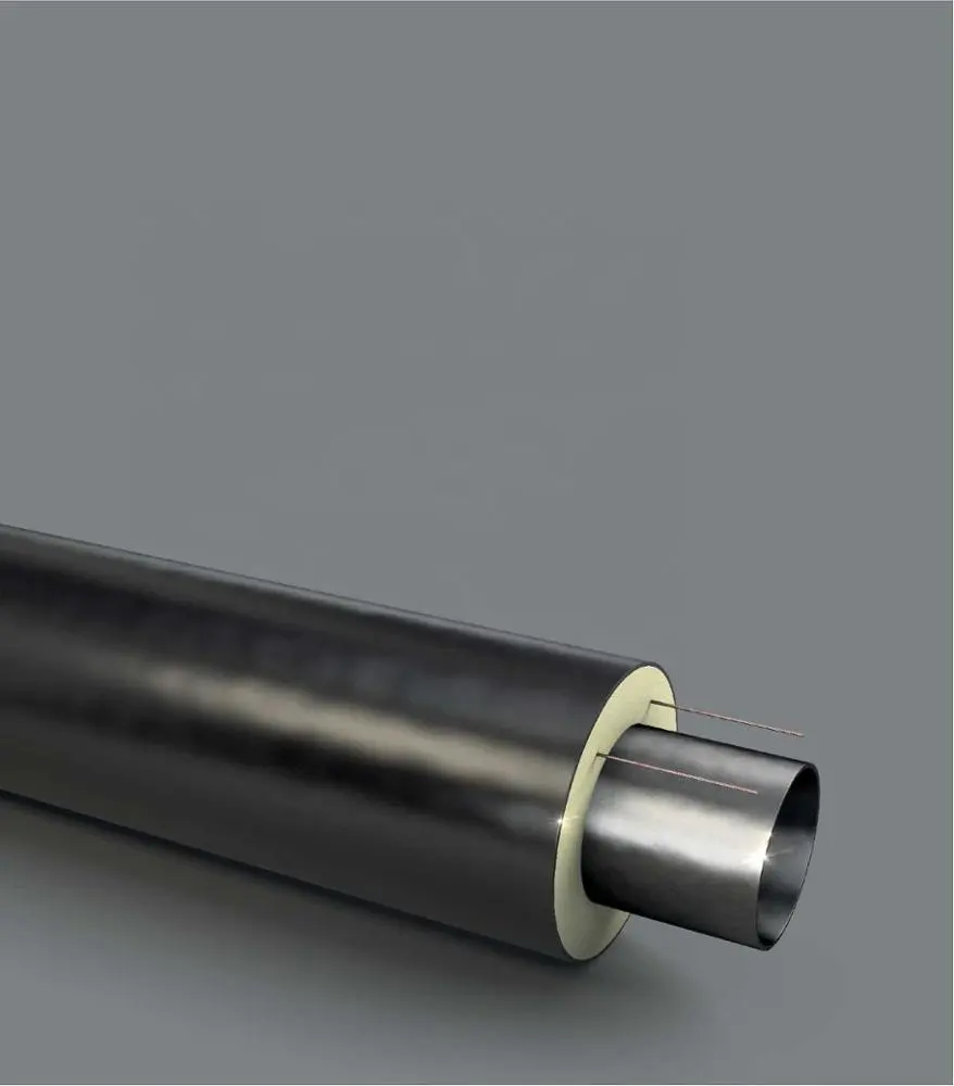 New design Intelligent leak detection system sensor line is prefabricated in the insulation layer pipe