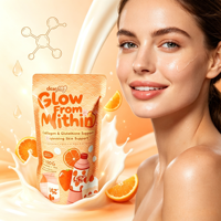OEM ODM Dear Kitty Glutathione Collagen Milk Drink Powder Fruit Flavor 180g Skin Radiance Support Private Label