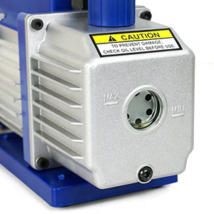 ปั๊มสุญญากาศแบบใบพัดหมุนเดี่ยว 12CFM 1HP สำหรับเครื่องปรับอากาศและเครื่องทำความเย็น รุ่น VP1100 VP1120 - Product Image 5