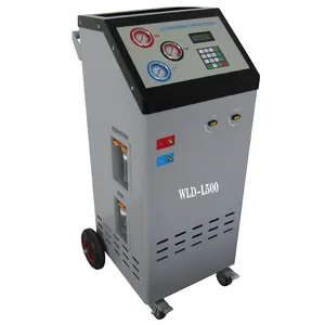 WLD L500 car automotive ac recovery recycling recharge machine semi automatic a/c machine