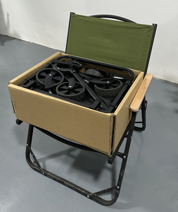 Rueda desmontable personalizada portátil ajustable plegable al aire libre jardín carro playa Picnic plegable Camping carro - Product Image 5