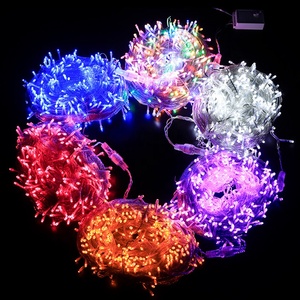 LED Garland String Lights 10m 30m 50m 100m Christmas Tree Wedding Decoration Waterproof Fairy Light Indoor Outdoor 220V EU Lamp